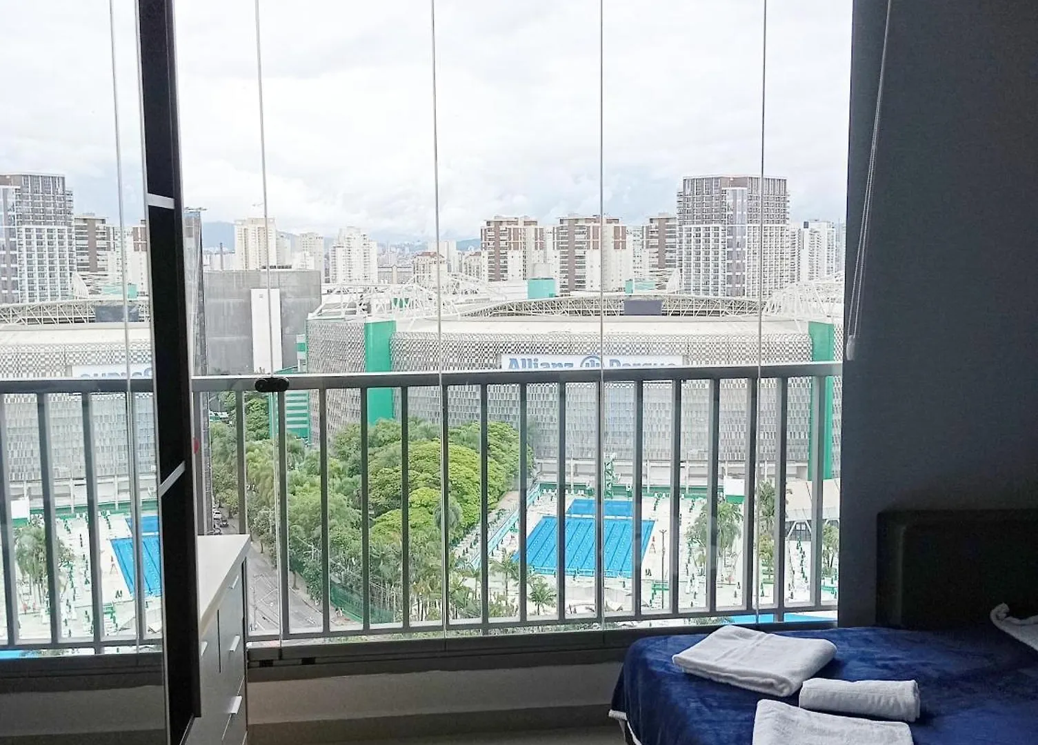 Apart Com Vista Incrivel Allianz Parque Com Estacionamento Σάο Πάολο