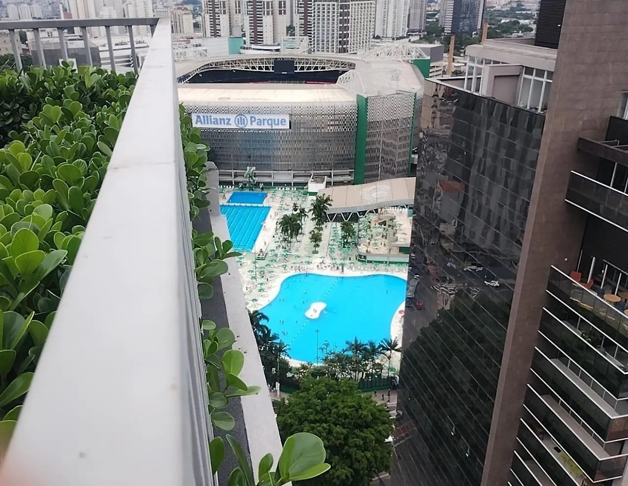 Apart Com Vista Incrivel Allianz Parque Com Estacionamento 圣保罗