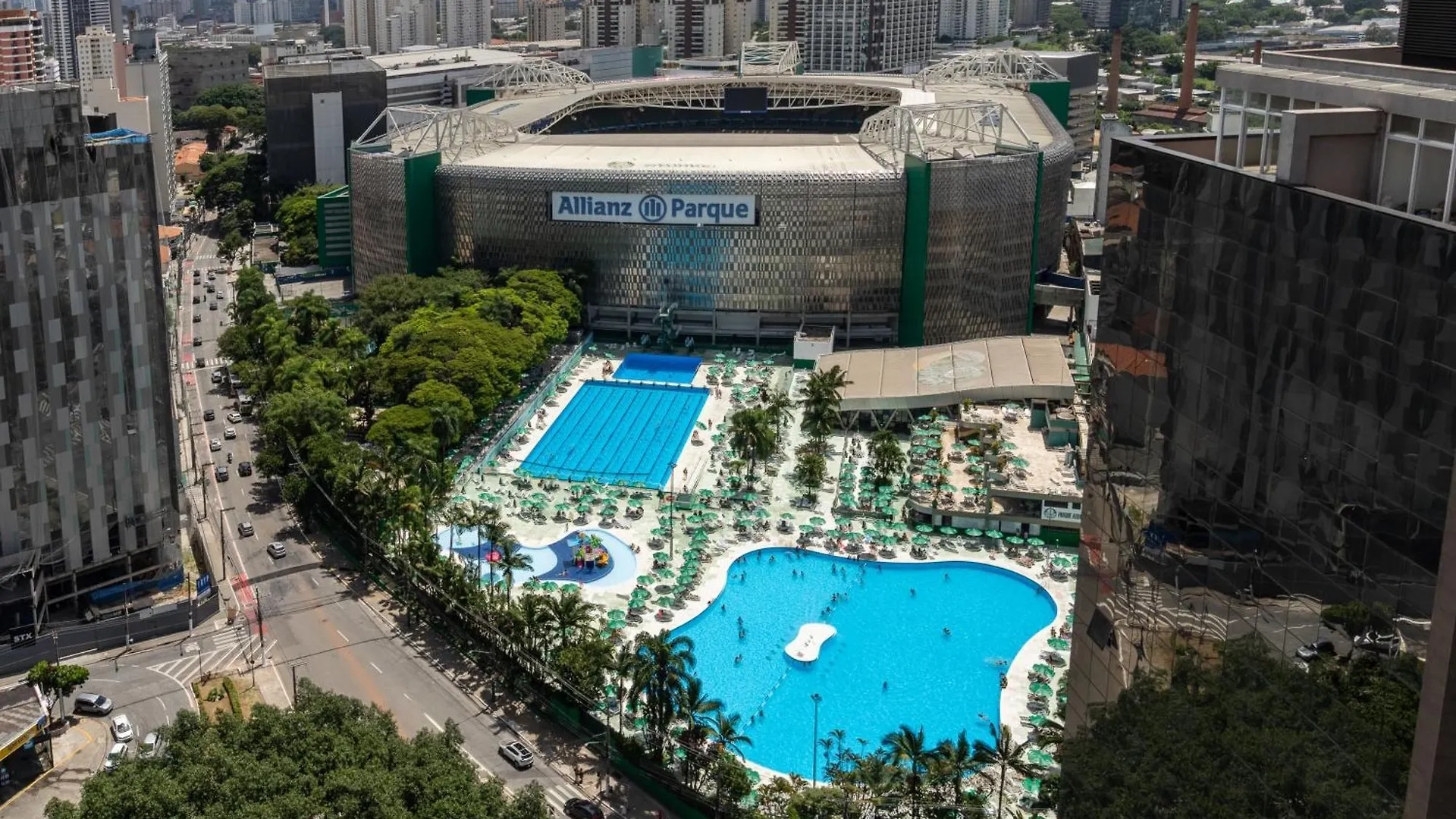Apart Com Vista Incrivel Allianz Parque Com Estacionamento 圣保罗 巴西